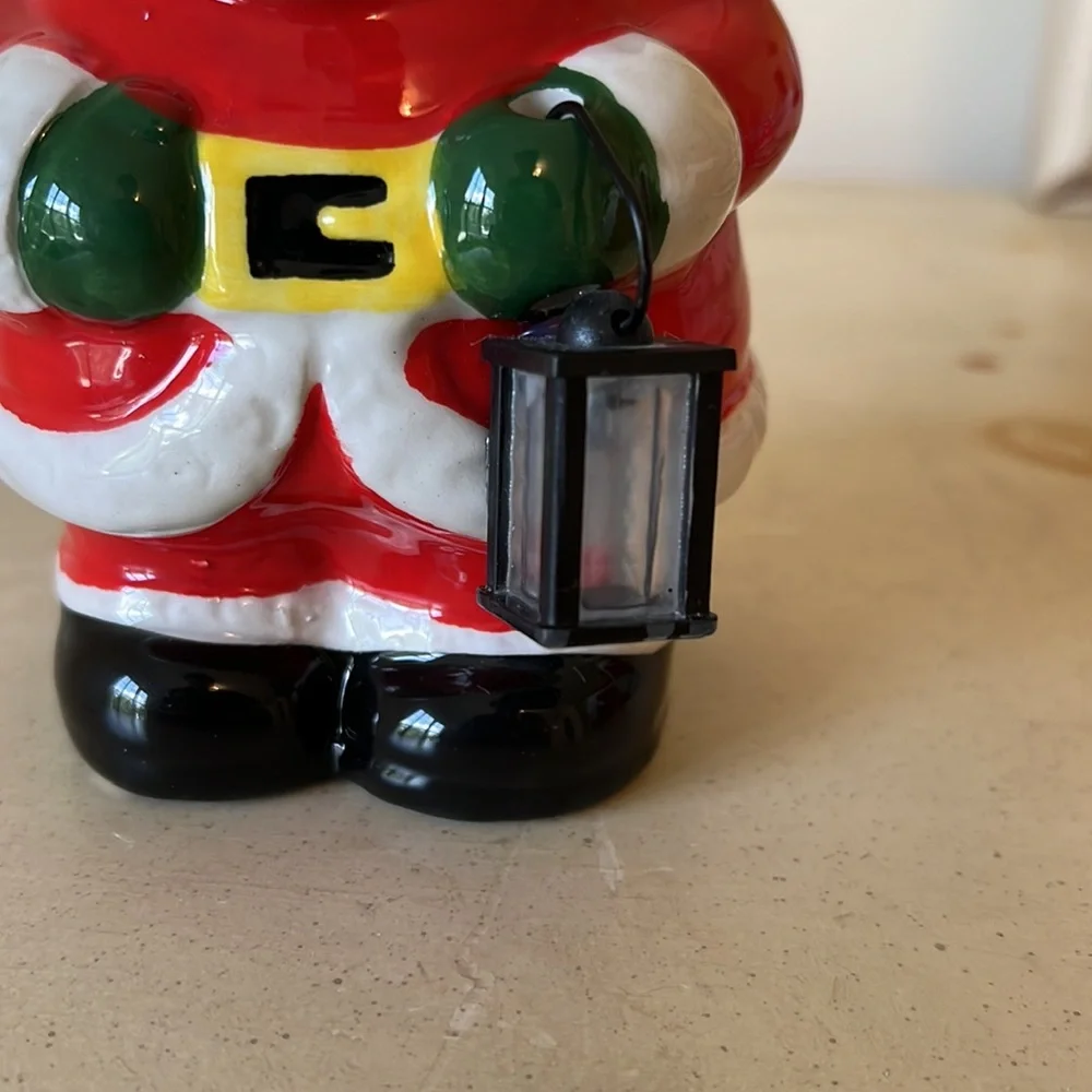 Mr. Christmas 5.5” LED Nostalgic Santa Figurine